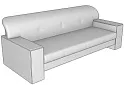 Диван трехместный