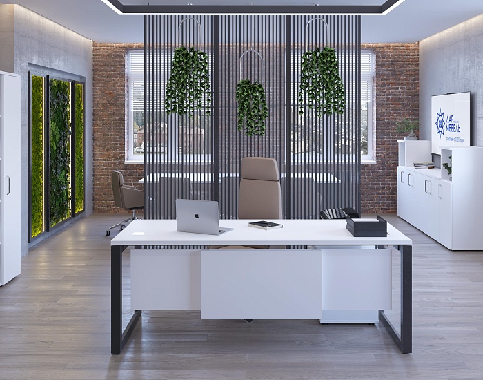 фото кабинет Оникс Белый					 №2					