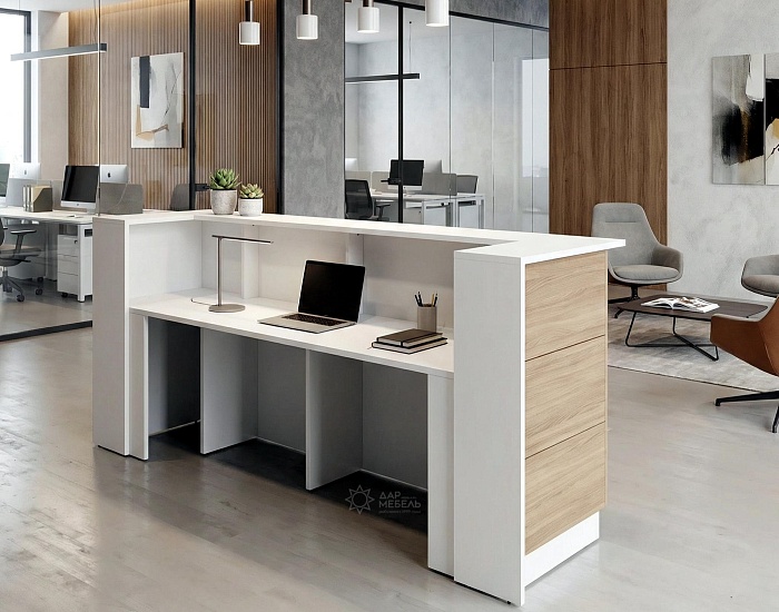 фото стойка ресепшн Стил					 №2					