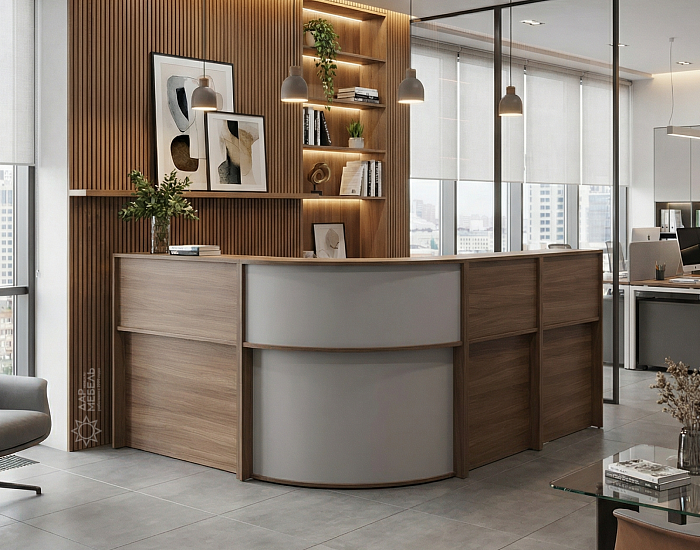 фото стойка ресепшн Агат					 №5					