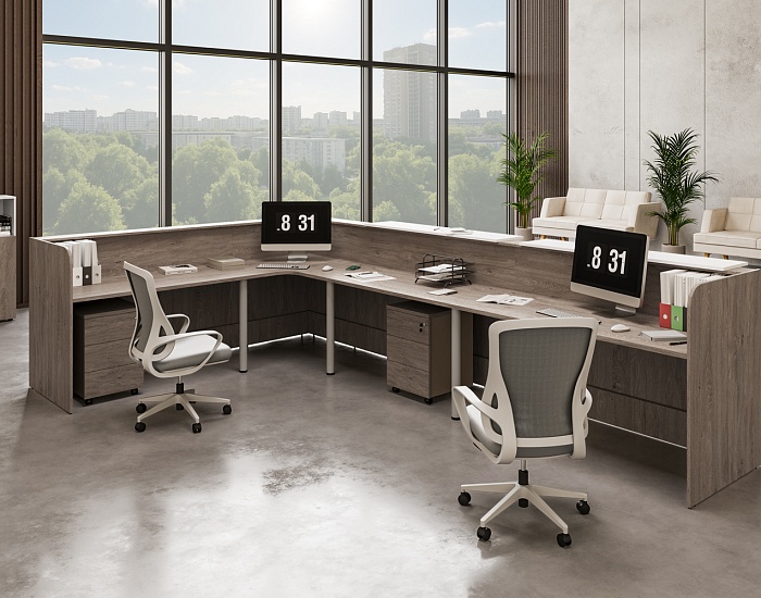 фото стойка ресепшн Рио					 №3					