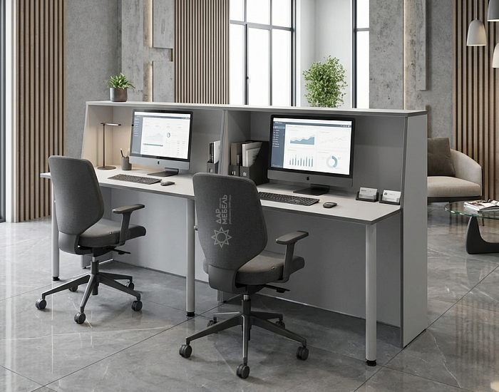 фото ресепшн Агат Серый					 №3					