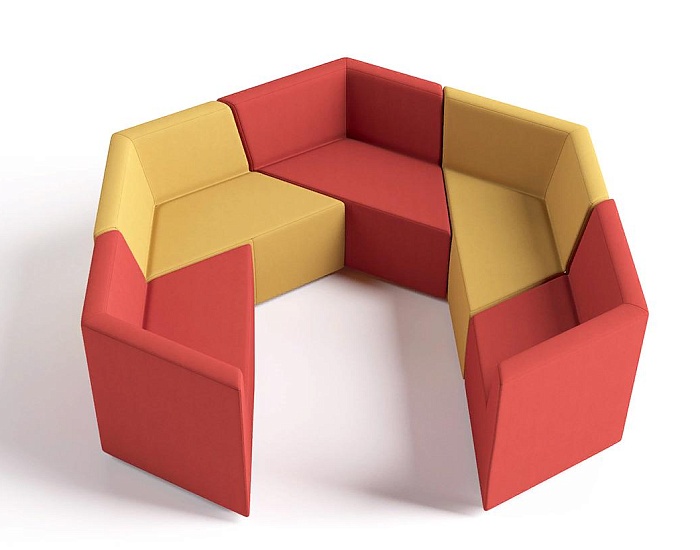 фото Офисный диван Оригами					 №3					