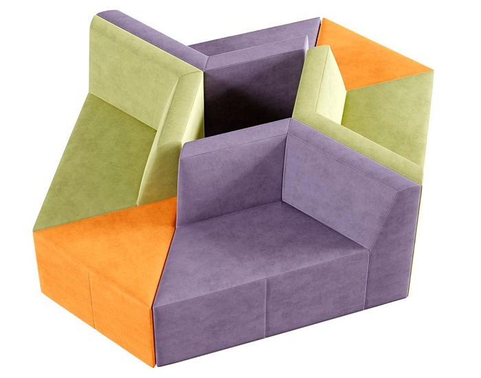 фото Офисный диван Оригами					 №4					