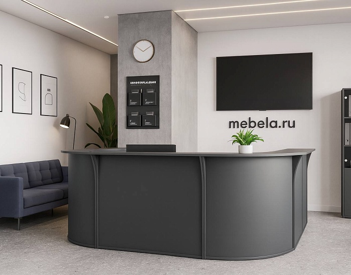 фото ресепшн Рива Антрацит					 №5					