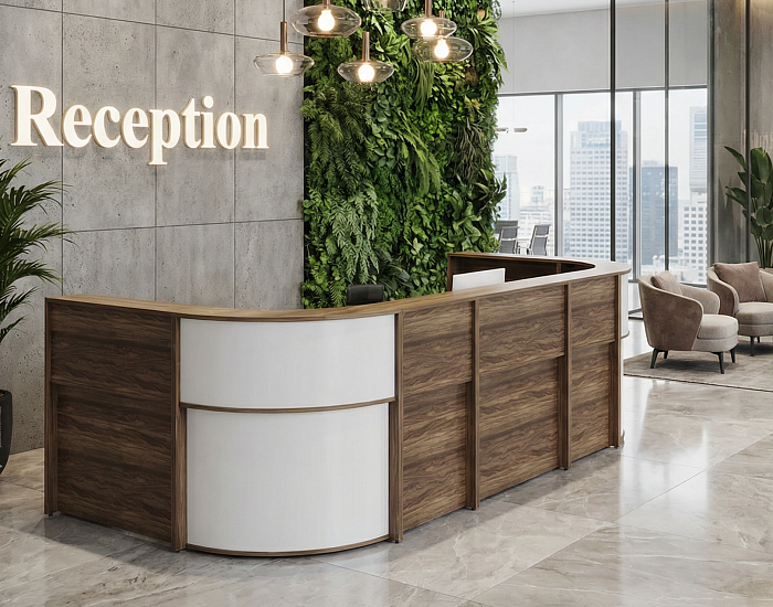 фото стойка ресепшн Агат					 №3					
