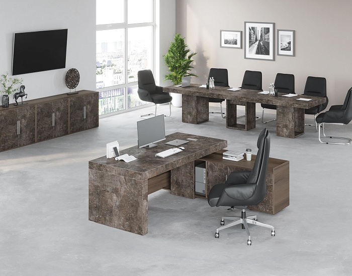 фото кабинет Бетон +					 №5					