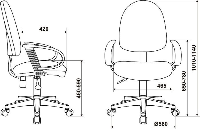 фото Кресло офисное CH-300					 №5					