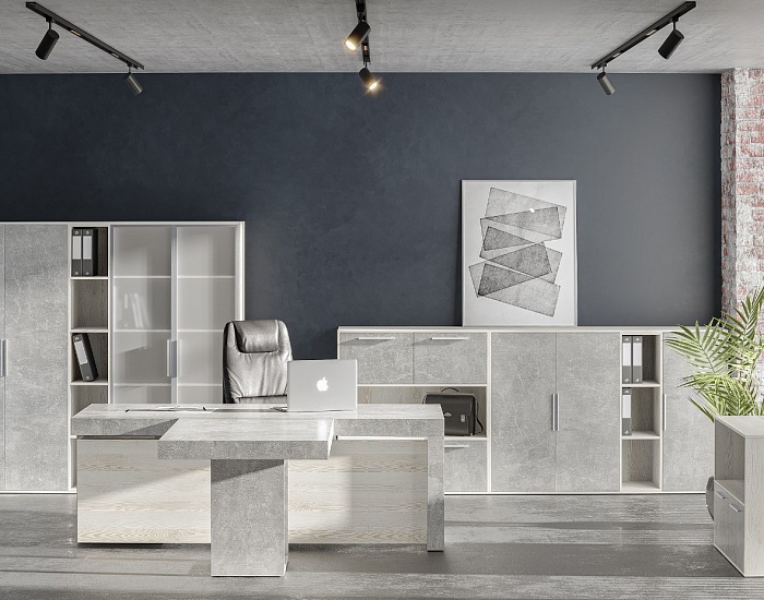 фото кабинет Бетон					 №4					